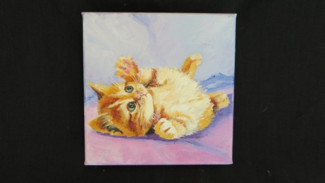 Lynda Harris Kitten Art