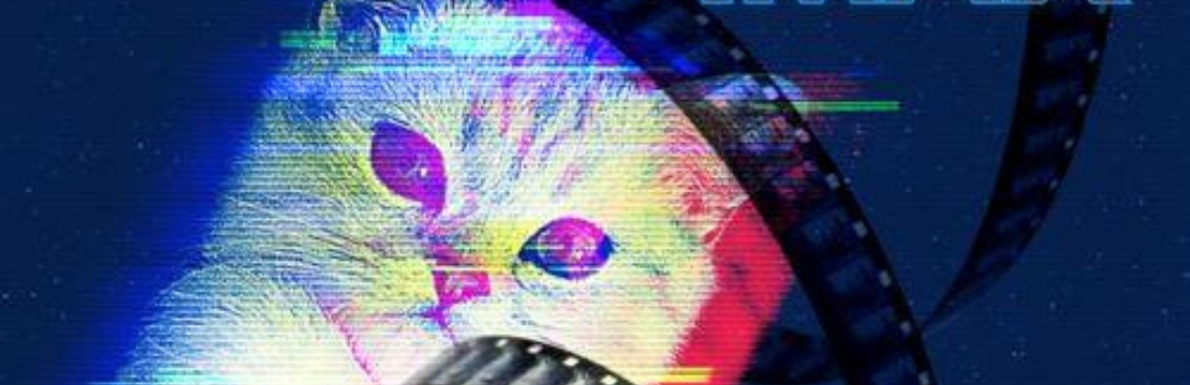 Image of Cat with Film Strip