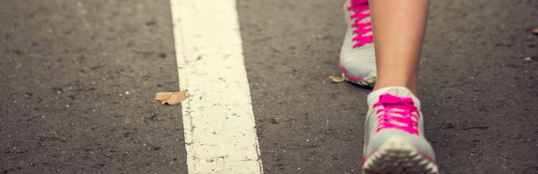 Close Up of Running Shoes