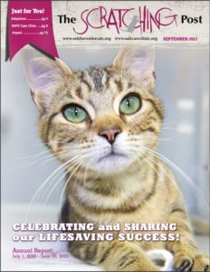 Cover of September 2021 Scratching Post